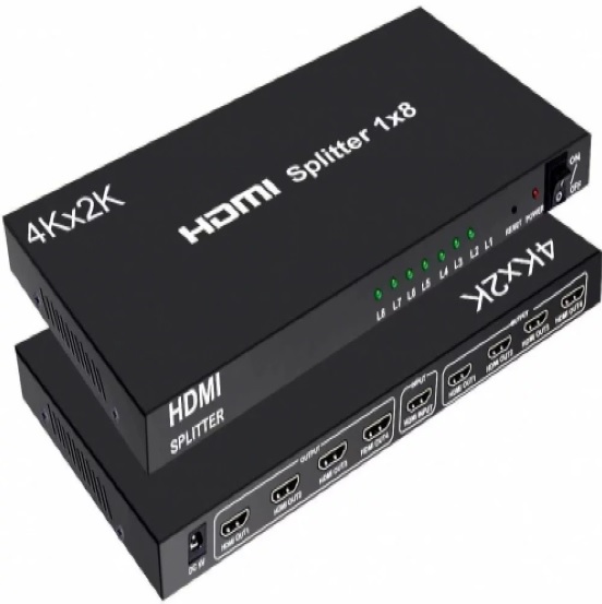 HDMI Spliter 1x8 2.0V (4K @ 60Hz)