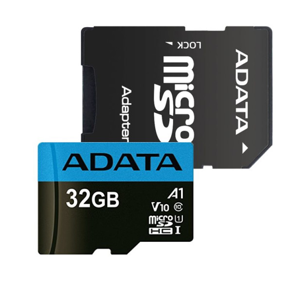 MICRO SD A-DATA  32GB CLASS10+ ADAPTER
