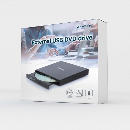 Eksterna optika DVD USB-02 GEMBIRD
