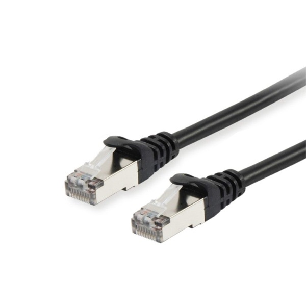 Patch Cord cat.6A SFTP 2m crni