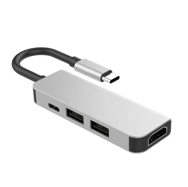 Adapter-konvertor TIP C na HDMI+2xUSB 3.0+TIP C