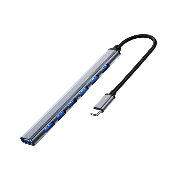 TIP C na 7xHUB 3.0 metal