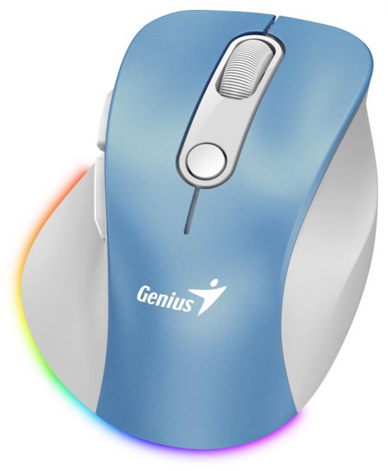 Bezicni mis GENIUS Ergo 9000S Pro Light Blue
