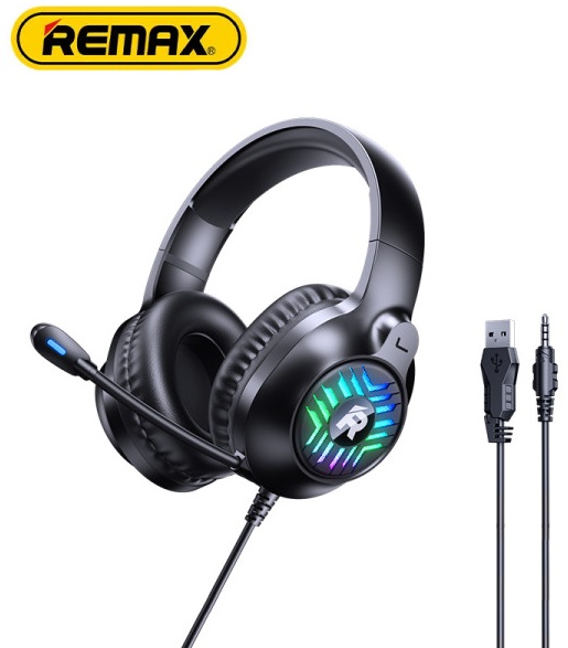 Slusalice Gaming Wired RM-705 crne, REMAX