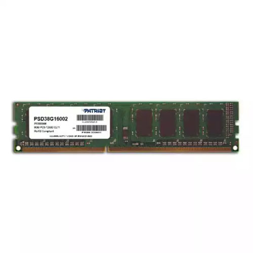 Memorija DDR3 8GB 1600MHz PSD38G16002 PATRIOT