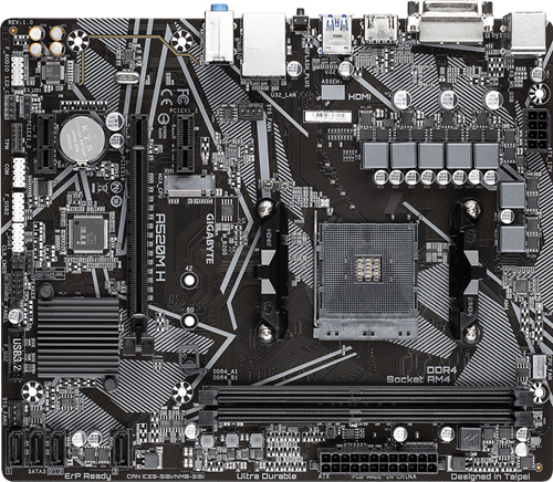 Maticna ploca AM4 GIGABYTE A520M H