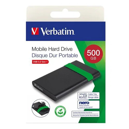 Eksterni hard disk 2.5 VERBATIM 500GB 3.2