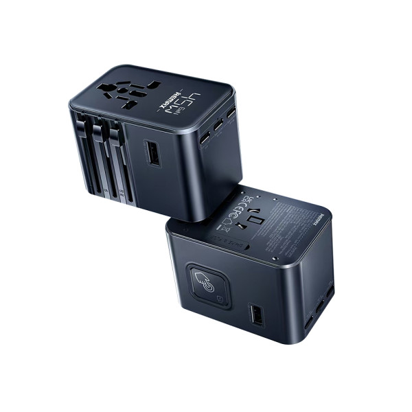 Strujni multifunkcionalni punjac 45W, UK/EU/US/AU, beli REMAX
