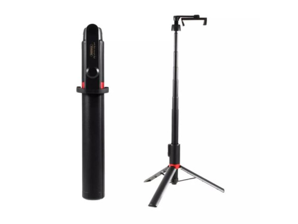 Multifunkcionalni Selfi stap P12, crni REMAX