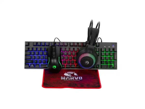 Tastatura+mis+slusalice MARVO LOOT CM416
